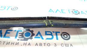 Front bumper bare Ford Escape MK3 17-19 rest, blue N6, cracked, rubbed