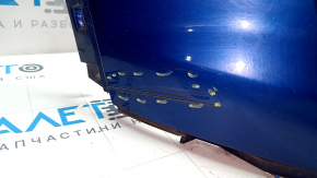 Front bumper bare Ford Escape MK3 17-19 rest, blue N6, cracked, rubbed