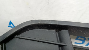 Front bumper lip Ford Escape MK3 17-19 rest, structure, worn, cracked