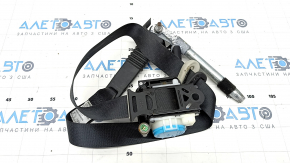 Driver's seat belt with tensioner Mazda CX-5 17- black, dry-cleanable