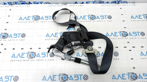 Passenger seat belt with tensioner Mazda CX-5 17- black, dry cleanable