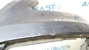 Bare front bumper Audi Q5 8R 13-17 rest, blue LX5R, for parking sensors, scratches, pressed