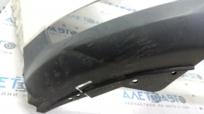 Rear bumper bare Mazda CX-5 17- white, scratches, dents, broken fasteners, torn