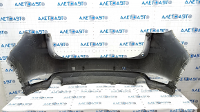 Rear bumper bare Mazda CX-5 17- white, scratches, dents, broken fasteners, torn