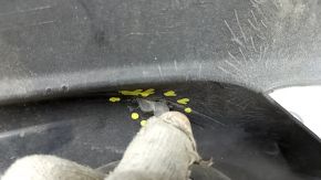 Rear bumper bare Mazda CX-5 17- white, scratches, dents, broken fasteners, torn