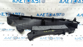 Rear pillar trim lower left Hyundai Elantra 21-23 black