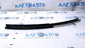 Rear left door glass guide Lexus LS460 LS600h 07-12 long, scuffed