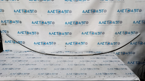 Roof and window trim right Audi A4 B8 08-16 sedan chrome, one piece, missing guide