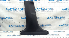 Center pillar trim lower left Hyundai Elantra 21-23 black, scratches