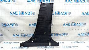 Center pillar trim lower left Hyundai Elantra 21-23 black, scratches