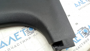 Center pillar trim lower left Hyundai Elantra 21-23 black, scratches