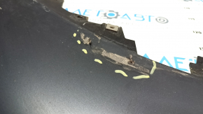 Front bumper lip Audi Q5 8R 13-17 rest, blue LX5R, worn