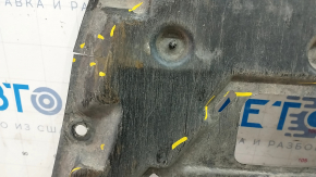 Engine protection central Toyota Prius 30 10-15 no fragment, worn, tears