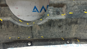 Engine protection central Toyota Prius 30 10-15 no fragment, worn, tears