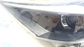 Headlight front left bare Hyundai Elantra 21-23 halogen, sand