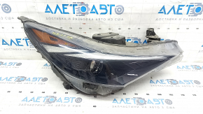 Headlight front right bare Hyundai Elantra 21-23 halogen, sand