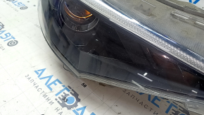 Headlight front right bare Hyundai Elantra 21-23 halogen, sand