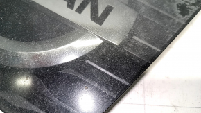 Nissan Rogue 17 Front Grille Emblem - Square, Radar, Sand, Polished