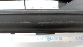 Front bumper bare Mazda CX-5 17- white, torn, dented, scratches, broken fasteners