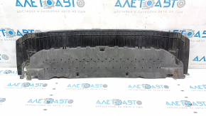 Front bumper guard Audi A4 B8 13-16 s-line, cracked, missing fragment