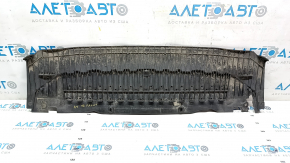 Front bumper guard Audi A4 B8 13-16 s-line, cracked, missing fragment