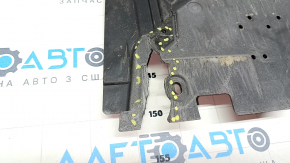 Front bumper guard Audi A4 B8 13-16 s-line, cracked, missing fragment