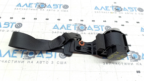 Rear seat belt central Hyundai Elantra 21-23 black