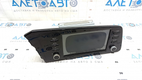 Monitor, display, navigation Hyundai Elantra 21-23 under 10.25" instrument panel without satellite radio, display defect