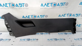 Center console trim side left Nissan Murano z52 15-18 black, scuffs