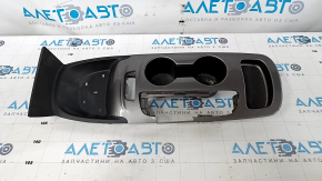 Center console cup holder trim Chevrolet Malibu 16 - graphite, scratches, broken body