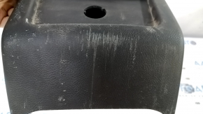 Rear center console trim Ford Edge 15-18 black, cigarette lighter, scratches