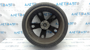 Set of wheels with tires R20 245/34 8J ET:30 R20 275/30 9J ET:44 BMW 5 G30 17-23 668M style, with sensors, curb, Goodyear, 6mm