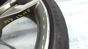 Set of wheels with tires R20 245/34 8J ET:30 R20 275/30 9J ET:44 BMW 5 G30 17-23 668M style, with sensors, curb, Goodyear, 6mm