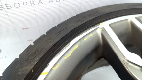 Set of wheels with tires R20 245/34 8J ET:30 R20 275/30 9J ET:44 BMW 5 G30 17-23 668M style, with sensors, curb, Goodyear, 6mm