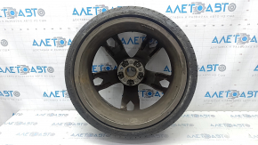 Set of wheels with tires R20 245/34 8J ET:30 R20 275/30 9J ET:44 BMW 5 G30 17-23 668M style, with sensors, curb, Goodyear, 6mm