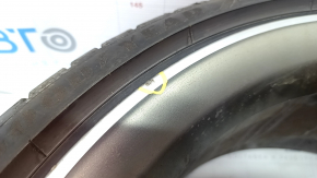 Set of wheels with tires R20 245/34 8J ET:30 R20 275/30 9J ET:44 BMW 5 G30 17-23 668M style, with sensors, curb, Goodyear, 6mm