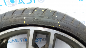 Set of wheels with tires R20 245/34 8J ET:30 R20 275/30 9J ET:44 BMW 5 G30 17-23 668M style, with sensors, curb, Goodyear, 6mm