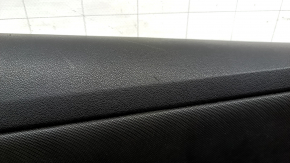 Door trim card front left Hyundai Elantra 21-23 leather black, scratches