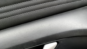 Door trim card front left Hyundai Elantra 21-23 leather black, scratches