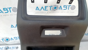 Rear center console trim Ford Edge 15-18 black, under socket and cigarette lighter, scratches