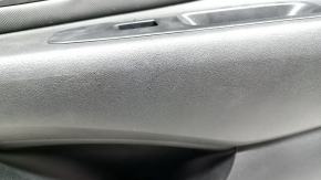 Door trim card rear right Hyundai Elantra 21-23 leather black, scratches