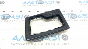 Gear shifter cover Hyundai Elantra 21-23 black gloss, scratches