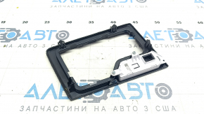 Gear shifter cover Hyundai Elantra 21-23 black gloss, scratches