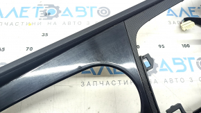 Hyundai Elantra 21-23 center console trim for wireless charging, black, glossy black, scratches