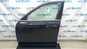 Door assembly front left Volvo XC90 16-22 black 717, keyless, bumpers