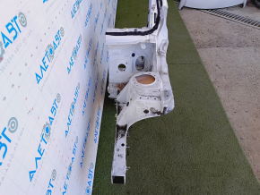 Front left quarter BMW X1 F48 16-22 sawed off, with central pillar, white