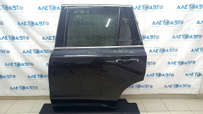 Door assembly rear left Volvo XC90 16-22 black 717, keyless, bumpers