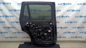 Door assembly rear left Volvo XC90 16-22 black 717, keyless, bumpers