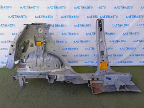 Quarter wing rear left Chevrolet Trax 15-20 silver, sawed off, with central pillar, butts