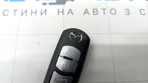 Mazda CX-5 17-keyless key, 4 buttons, chrome